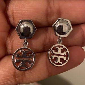 Tory Burch Silver Earrings